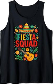 Fiesta Squad - Cinco Mayo Mexican Party Tank Top