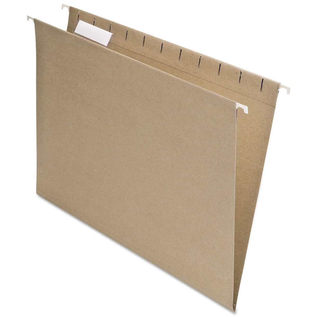 EarthWise by 100% Recycled Hanging Folders by Pendaflex – Letter, Pressboard, Natural, Pack of 25, Model 74542