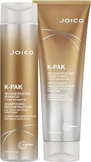 Joico K-PAK Daily Reconstructing Shampoo & Conditioner Set | For Damaged Hair | Repair Damage & Prevent Breakage | Double Hair Strength | Boost Shine | With Keratin & Guajava Fruit Extract