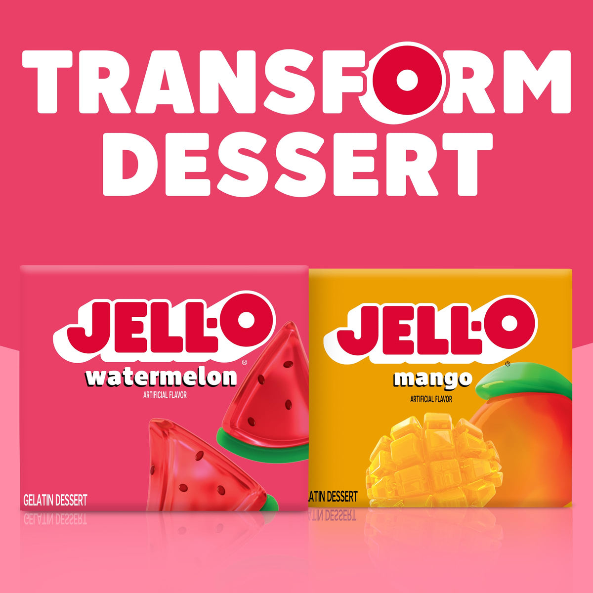 Gelatin Dessert Mix by Jell-O – 3 Ounce (Pack of 3), Pack of 3
