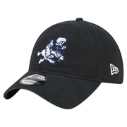 Men's Black Dallas Cowboys Main 9TWENTY Adjustable Hat by New Era – Cotton, Dallas Cowboys, Black, Model Nfl Main 9twenty Blk