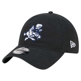 Men's Black Dallas Cowboys Main 9TWENTY Adjustable Hat by New Era – Cotton, Dallas Cowboys, Black, Model Nfl Main 9twenty Blk