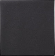 Hoffmaster 125073 Linen-Like Dinner Napkin, 1/4 Fold, 17" Length x 16" Width, Black (Case of 300)
