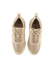Voyager Park ReBOTL Men's Low Trainers Taupe Leather & Textile by Timberland – 8, Light Taupe, Model 9300000225397703
