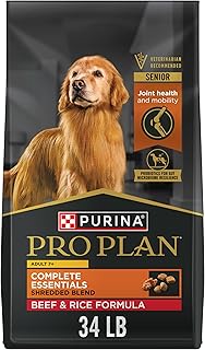 Purina Pro Plan Adult 7 Plus Complete Essentials Senior Dry Dog Food, 34 lb