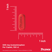 Tylenol 100 Count / Red / 100 Acetaminophen