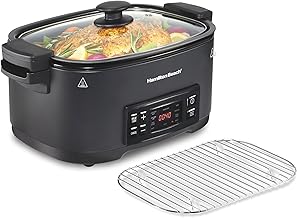 Hamilton Beach 9-in-1 6 Quart Programmable Slow Cooker