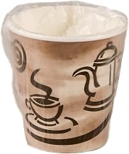 EHC10-P-W Empress 10oz Wrapped Squat Paper Hot Cup Stock Empress Print 20/50