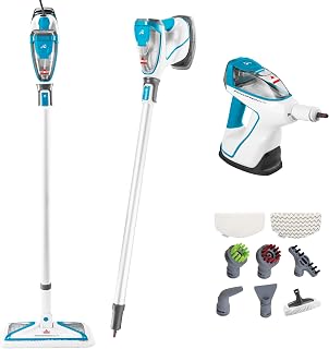 Bissell PowerFresh Slim 3‑in‑1 Steam Mop & Handheld Steamer, Extension Wand, On‑Board Tool Kit, Multi‑Surface Cleaner for Sealed Hard Floors 2075A