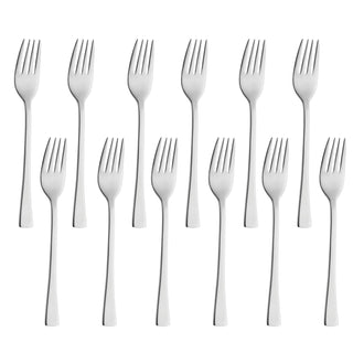 Atlantic Dessert Forks by Amefa – Dessert Fork, Stainless Steel Metal, multicoloured, Model S2706053