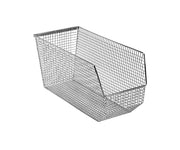QUANTUM STORAGE SYSTEMS 18" L x 9" W x 9" H / Chrome / Chrome Carbon Steel Shelf Baskets