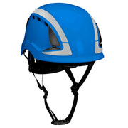 DBI-SALA Safety Helmet by 3M – Standard, Acrylonitrile Butadiene Styrene (ABS), Blue, Model X6003X-UV-A