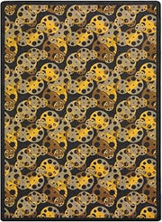 Joy Carpets Any Day Matinee Reeling Theater Area Rug, Brown