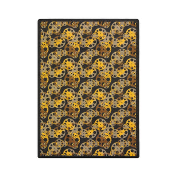 Any Day Matinee Reeling Theater Area Rug by Joy Carpets – 3'10" x 5'4" (Rectangular), Nylon, Brown, Model 1664B-02