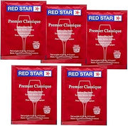 Red Star Premier Classique Wine Yeast, 5g - 5-Pack