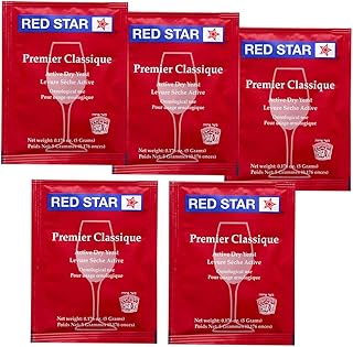 Red Star Premier Classique Wine Yeast, 5g - 5-Pack
