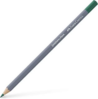 Faber-Castell Creative Studio Goldfaber Aqua Watercolour Pencil, (163), Emerald Green, Single Pencil, for Art, Craft, Drawing, Sketching, Home, School, University, Colouring
