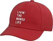 Marko Living The Marko Life Name Adjustable Baseball Hat