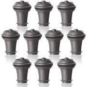 Wine Stopper - Gray by Vacu Vin – Rubber, Gray, Pack of 10, Model VACUVIN0881050