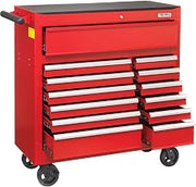 Global Industrial 42-3/8" x 18" x 38-5/8" 13 Drawer Red Roller Tool Cabinet