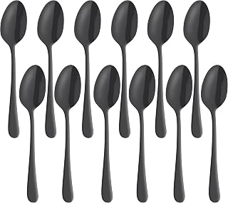 Amefa Austin Matte Black - 12 Table Spoons