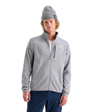 Performance Fleece Full Zip Jacket by The North Face – X-Large, Polyester, Tnf Pale Grey Heather, Model NF0A8CVV