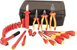 Wiha 31495 Insulated 3/8-Inch Drive Socket Set, Inch, 24 Piece
