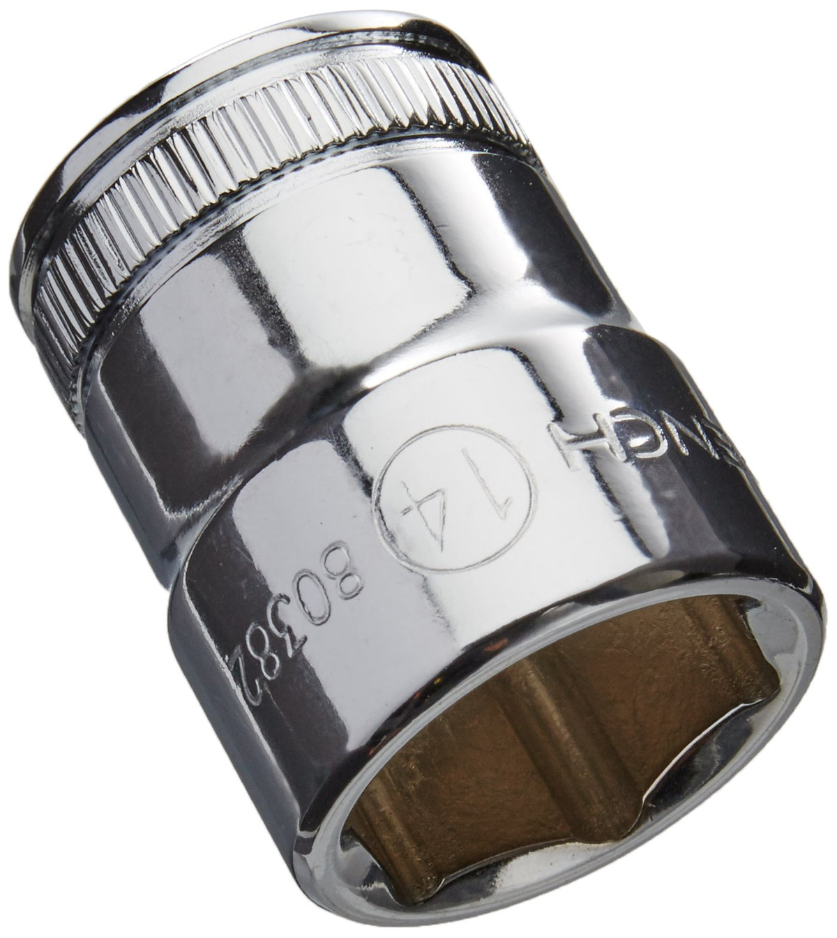 3/8" Drive Standard Metric Socket 14mm by GEARWRENCH – 14mm, 6 Point, Alloy Steel, Model 80382