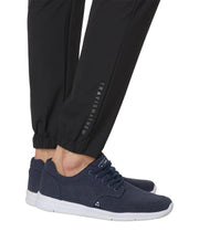 Mens Open to Close Joggers Black 32 by TravisMathew – Spandex, Black, Model 1MAA392