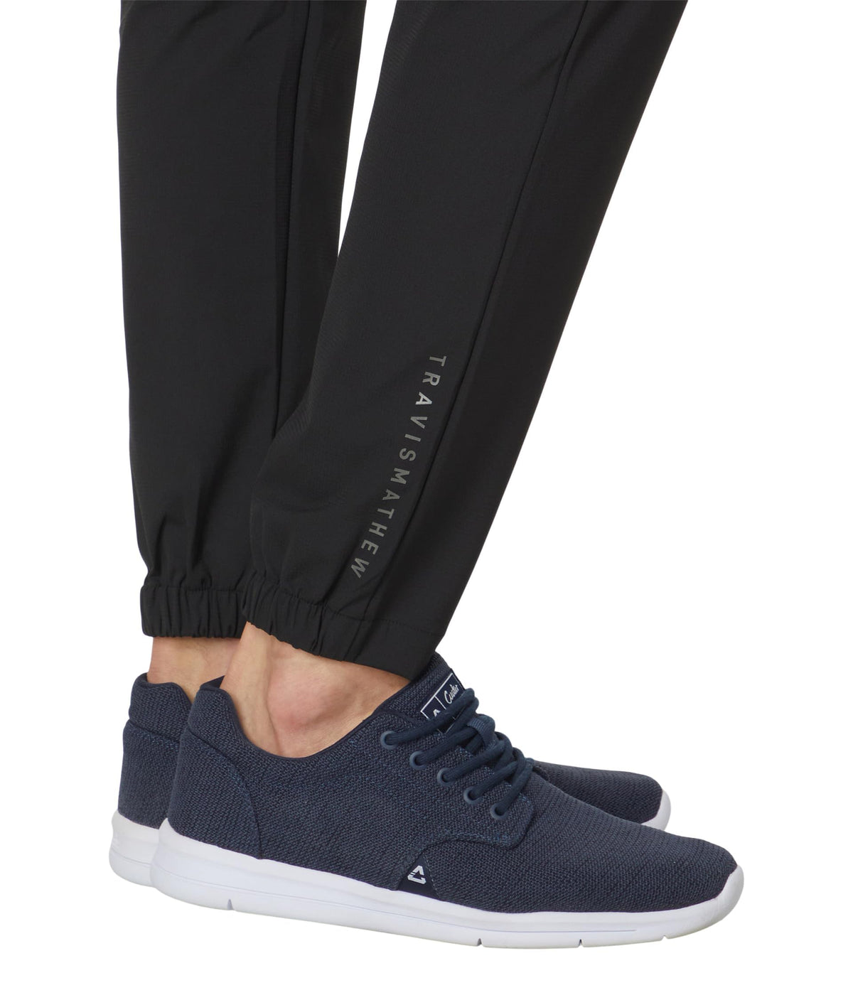 Mens Open to Close Joggers Black 32 by TravisMathew – Spandex, Black, Model 1MAA392