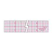 6-Inch 8ths Graph Ruler by Westcott – Plastic, color may vary, Model W-10