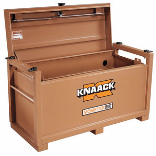Monster Box Chest by KNAACK – 30"L x 66"W x 36"H, 31.0 quarts, Steel, Tan, Model 1010