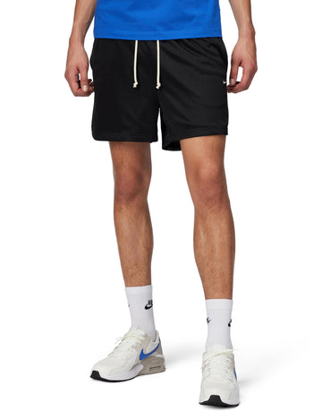 Men's Dri-FIT Practice Mesh 5" Short by Nike – Polyester, Fusion Red/Pale Ivory, Model IF1587
