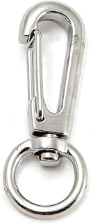 Forney 61277 Mini Spring Snap Hook, Zinc Plated, 9/16-Inch-by-1-7/8-Inch Overall Length