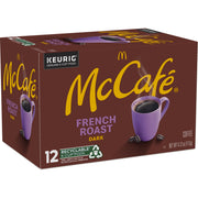 French Roast Keurig K Cup Coffee Pods (12 Count) by McCafe – 12 Count (Pack of 1), Model 430000608800