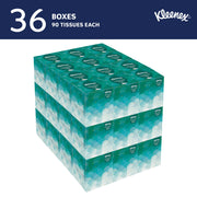 ® BOUTIQUE™ Box Tissue by Kleenex – 36 Count (Pack of 1), Paper, White, Pack of 36, Model 21270-CT