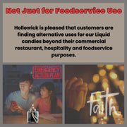 Hollowick 36 Hour Burn Time / 1 / 24 Pack No Snuffer Cap Tea Lights