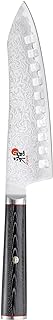 MIYABI Kaizen 7-inch Hollow Edge Rocking Santoku Knife