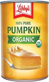 Libby's Organic Pumpkin Bisphenol A non-intent 12 Cans x 15 Ounce Case