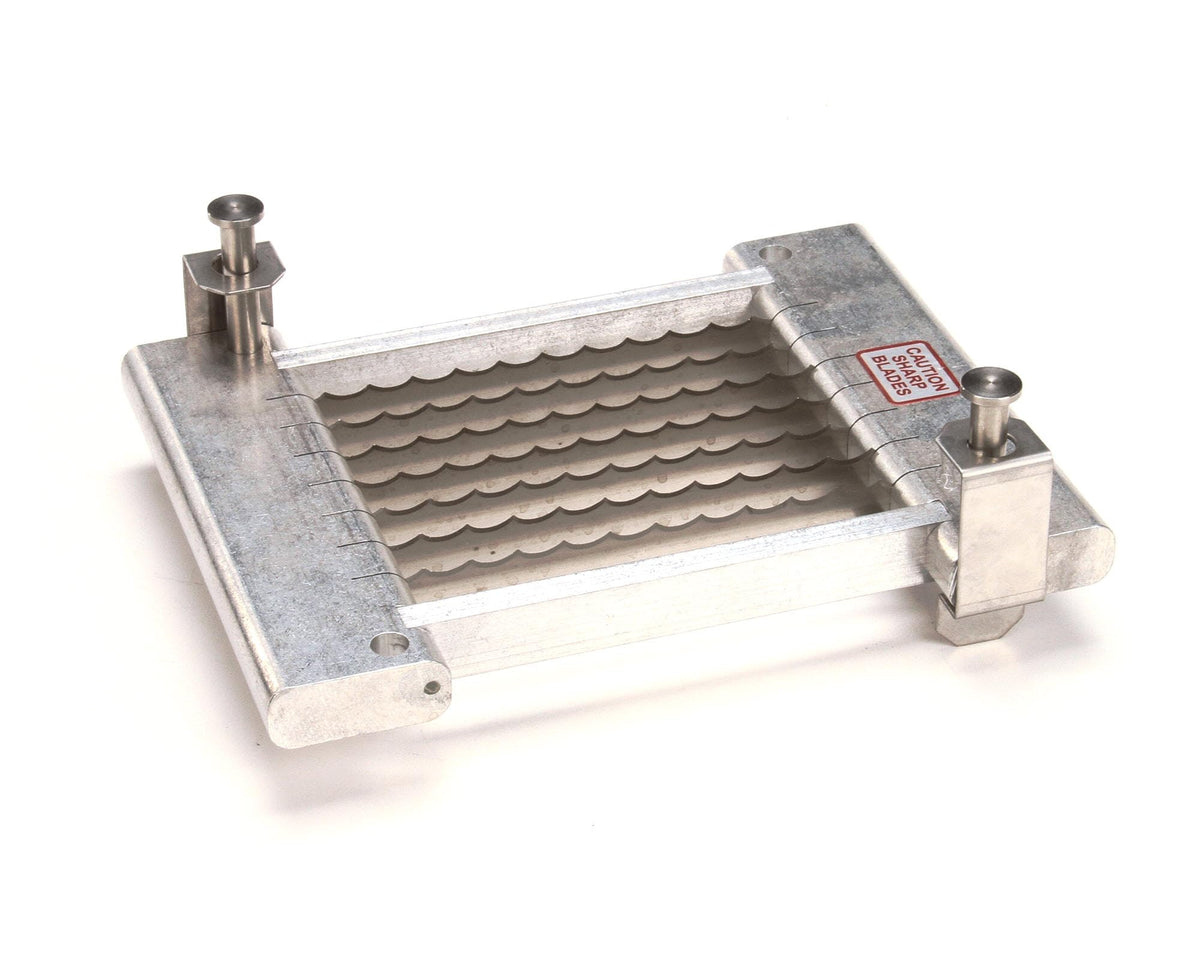 Food Equipment Blade Assembly Only for 55975-SC Scalloped Easy Chicken Slicer - 1 each. by Nemco – Copper, Multicolor, Model 55868-SC