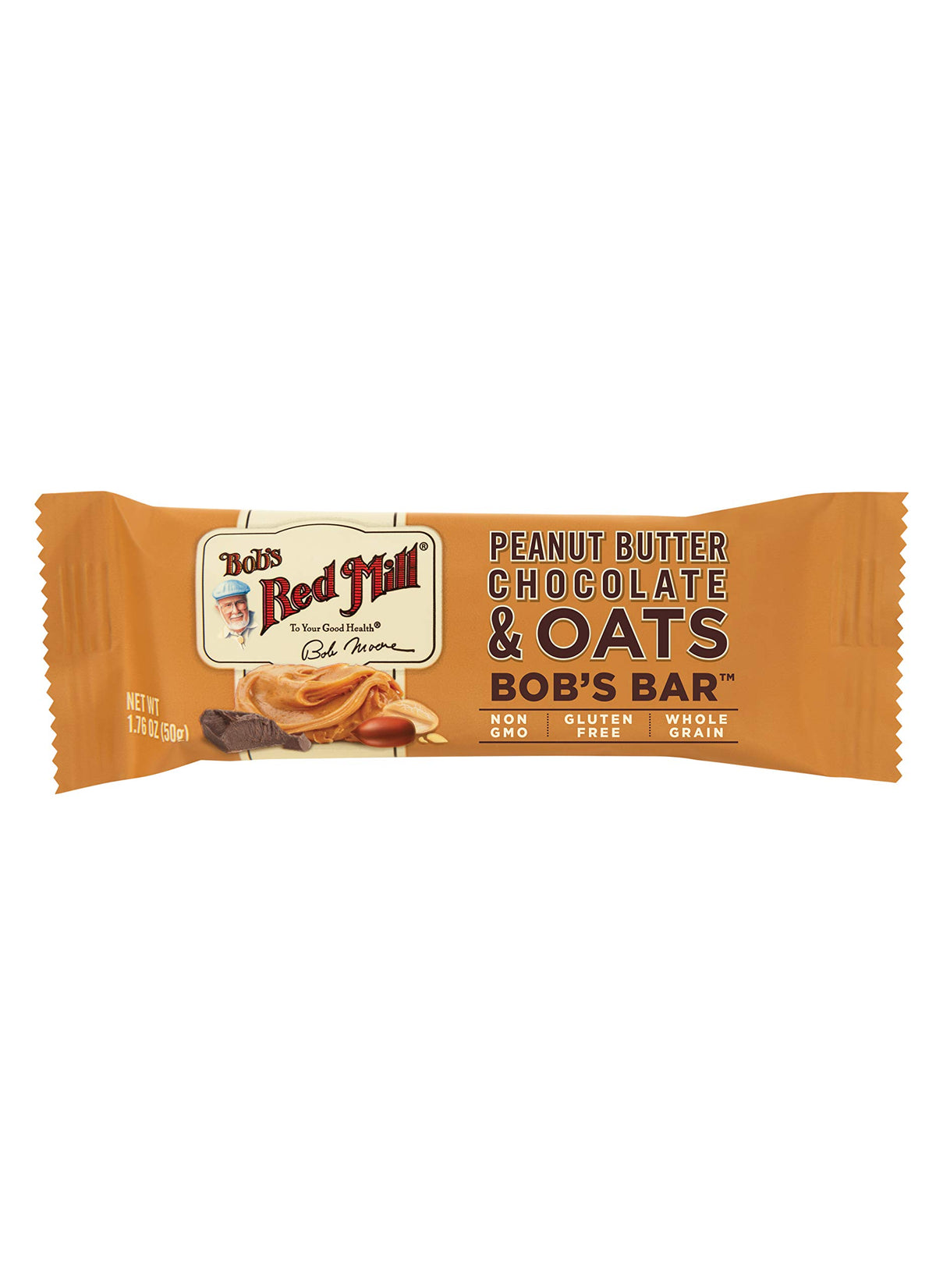 Bob's Red Mill Chocolate / 12 bars (1.76 oz each) / No Color Breakfast Foods