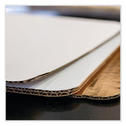 Corrugated Greaseproof Single Wall Cake Pad by SOUTHERN CHAMPION TRAY – 25" x 18", Cardboard, White, Pack of 50, Model 1157