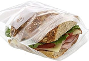 Royal Double Zipper Sandwich Bag 6.5 Inch x 6 Inch, Package of 500