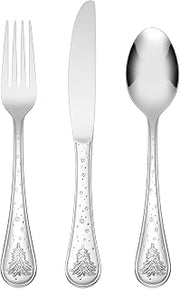 Oneida 897704 Winter Tree 12-Piece Flatware Set, Service For 4