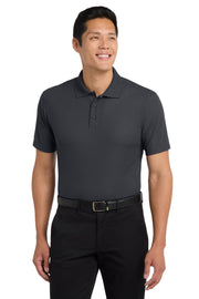 Unisex Dry Zone Grid Polo by Port Authority – X-Large, Polyester, Grey, Model SNM-985545