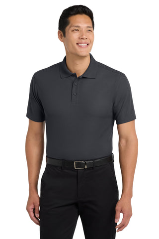 Unisex Dry Zone Grid Polo by Port Authority – X-Large, Polyester, Grey, Model SNM-985545