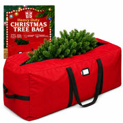 Holiday Cheer Artificial Tree Bag, Fits 9 Foot Tree, Red