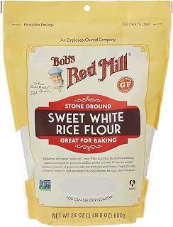 Bob's Red Mill Sweet White Rice Flour, 24-ounce (Pack of 3)