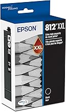 Epson 812XXL Genuine Extra High Capacity Black Ink Cartridge T812XXL120 | Works With WorkForce Pro WF-7310 WF-7820 WF-7840 EC-C7000 Printers