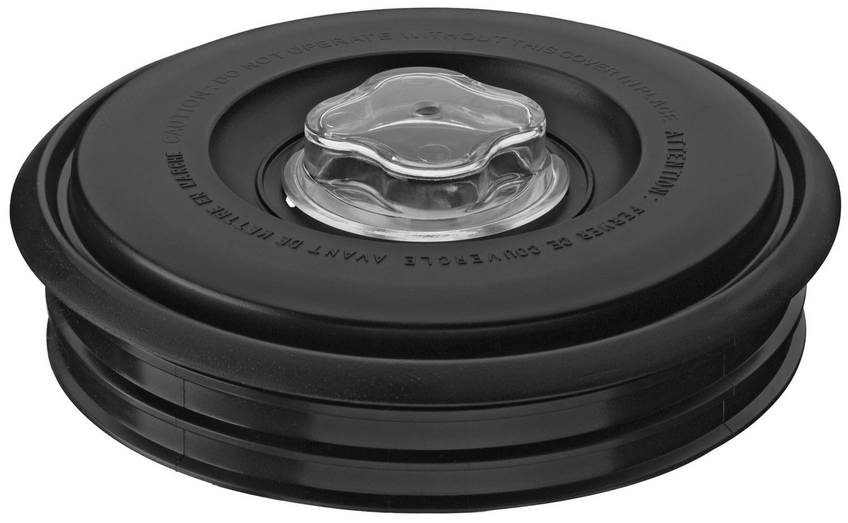 Waring Jar Lid / 7-2/5 x 6 x 9-1/5 inches / Black Blender Replacement Parts